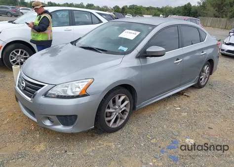 2014 Nissan Sentra Sr z USA, uszkodzony, nr VIN 3N1AB7AP8EY221719